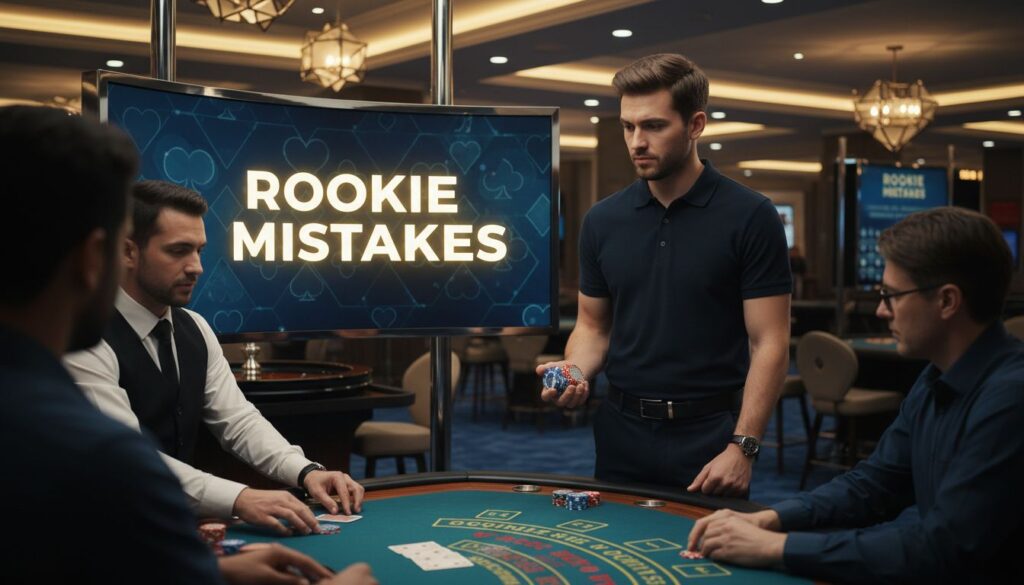 Mistakes That the Casino Beginners Always Make