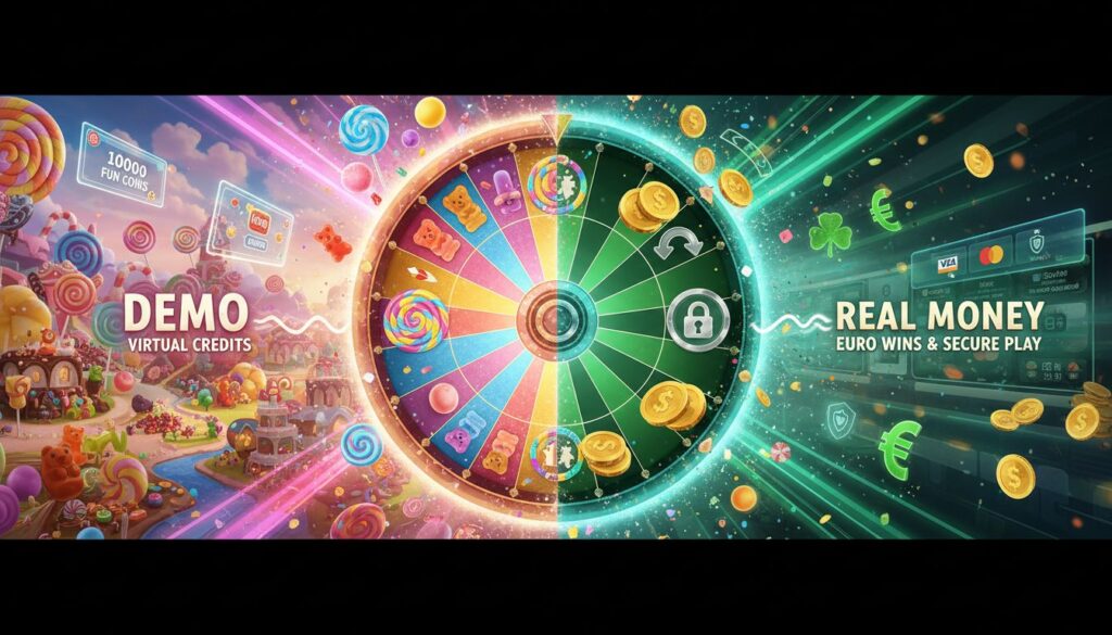 Sweet Bonanza Candyland Demo vs. Real Money Play: What’s the Difference?