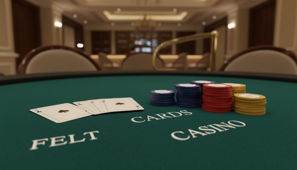 Why are Casino Card Tables Green?